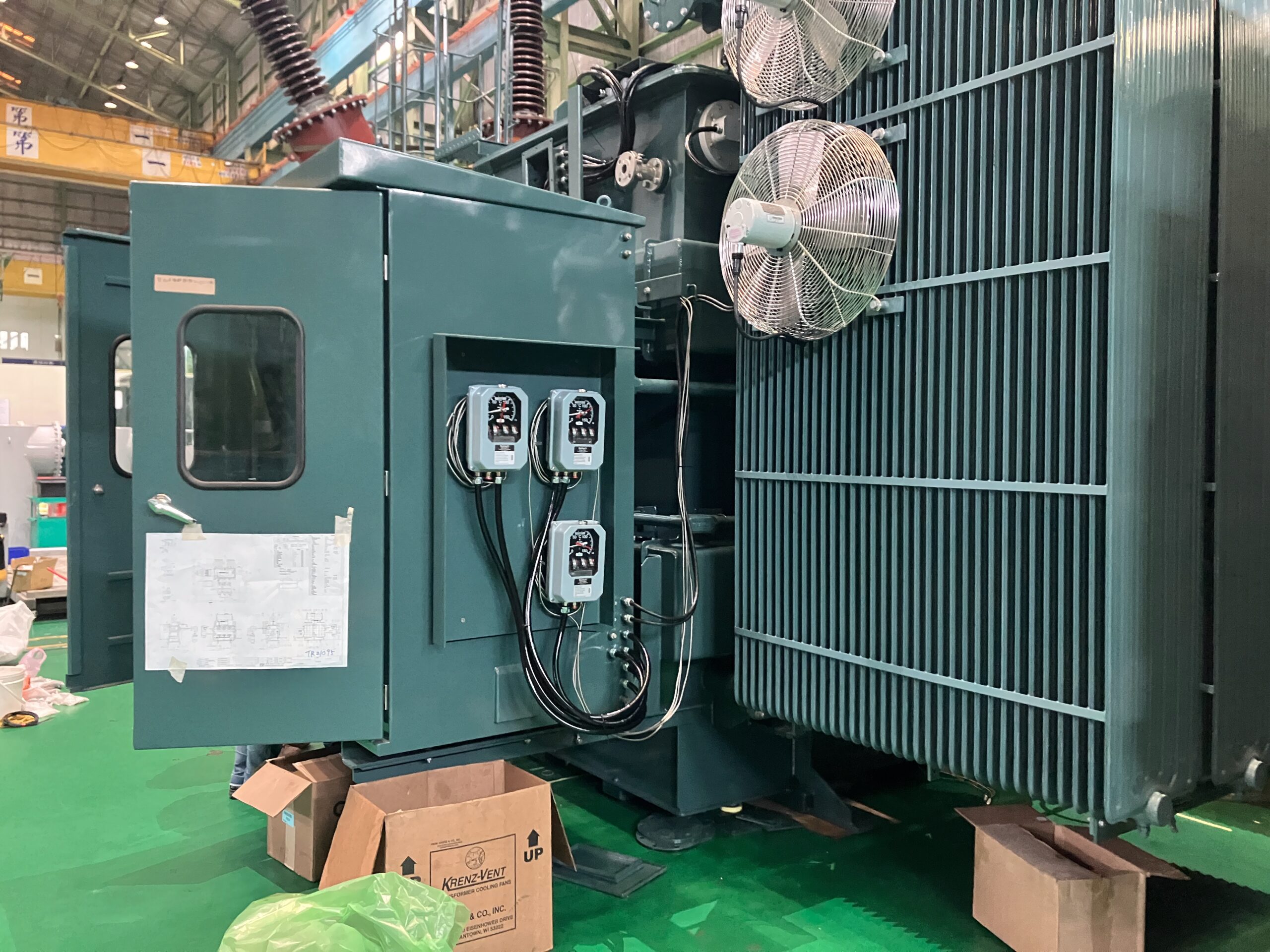 TR噴塗 (TR Coating), 變壓器組裝 (Transformer Assembly), 表面處理 (Surface Treatment)